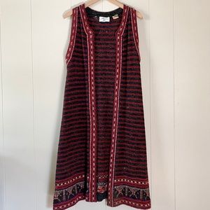 Vintage Adrienne Wool Blend Sleeveless Sweater
